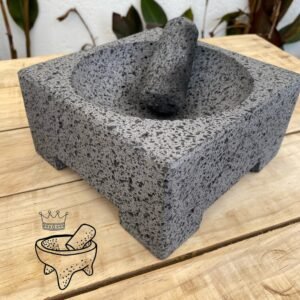 Molcajete Cuadrado 20CM | 8IN