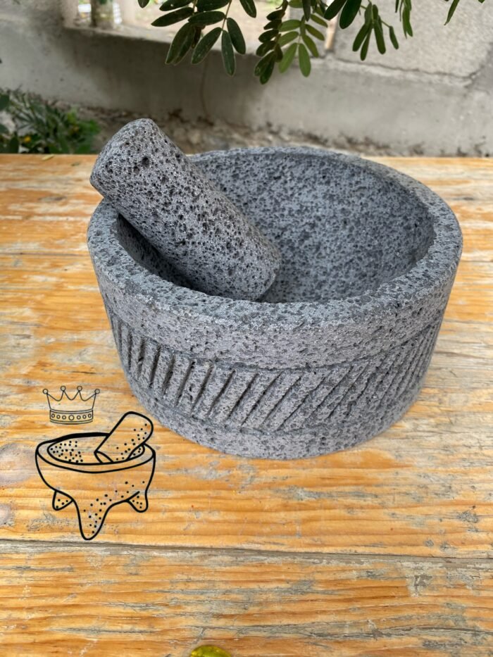 Molcajete Redondo 8”/20CM - Image 2