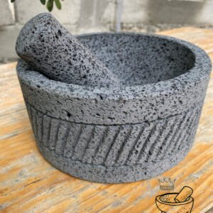 Molcajete Redondo 8”/20CM