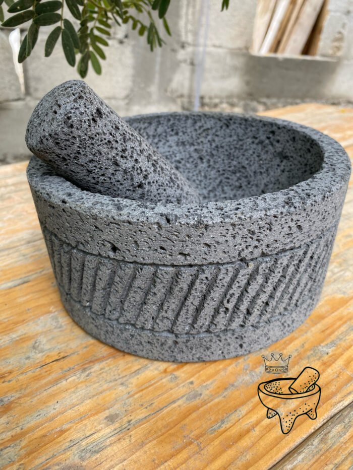 Molcajete Redondo 8”/20CM
