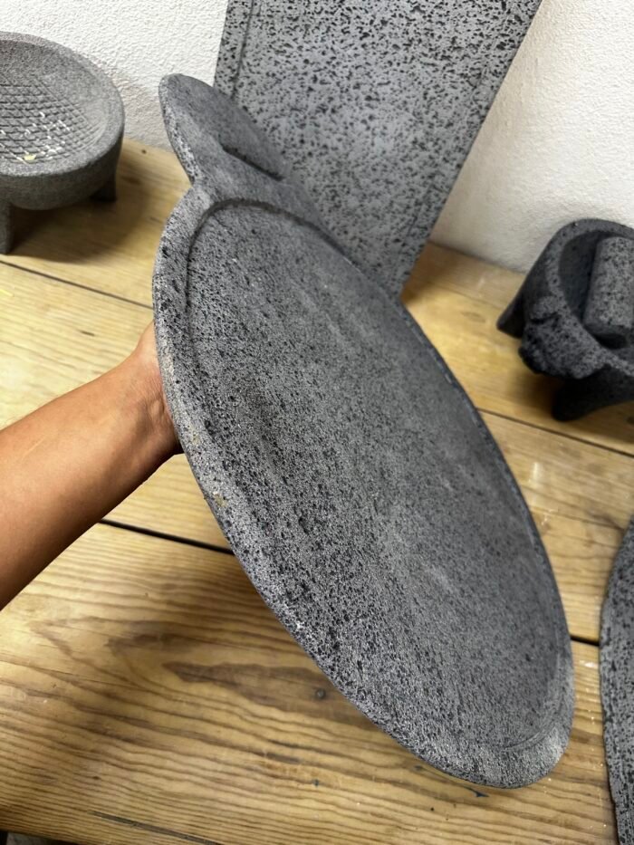 Comal XL Grande 51CM/20” Piedra Volcánica - El Rey Del Molcajete