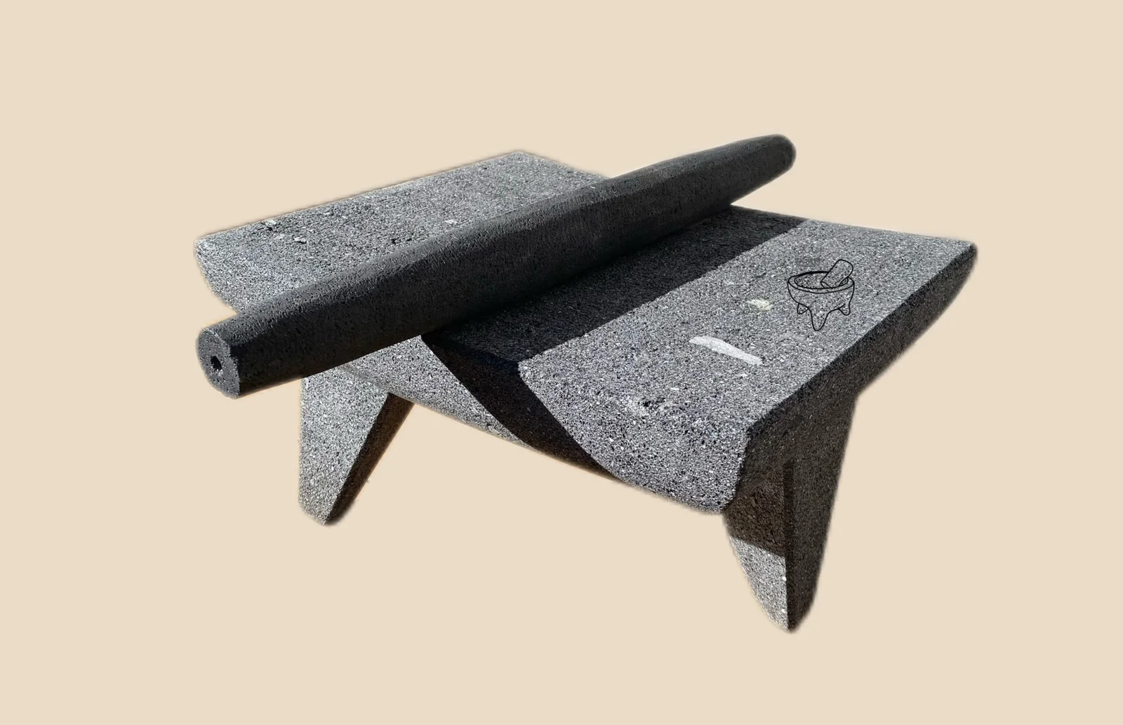 Metates de piedra volcánica