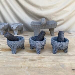 Set 3 Morteros 4”/10CM Con Temolote