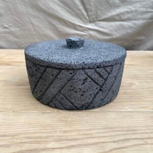 Tortillero Piedra Volcánica 8”/20CM