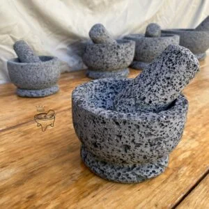 Tazón Piedra Volcánica de No.5(12.5 cm) – Elaborado Artesanalmente en Puebla