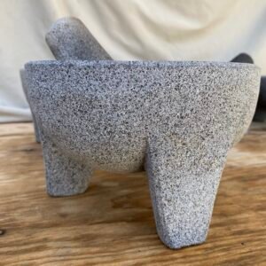 Molcajete Tradicional 8” / 20 cm – Poro Cerrado (750 ml)