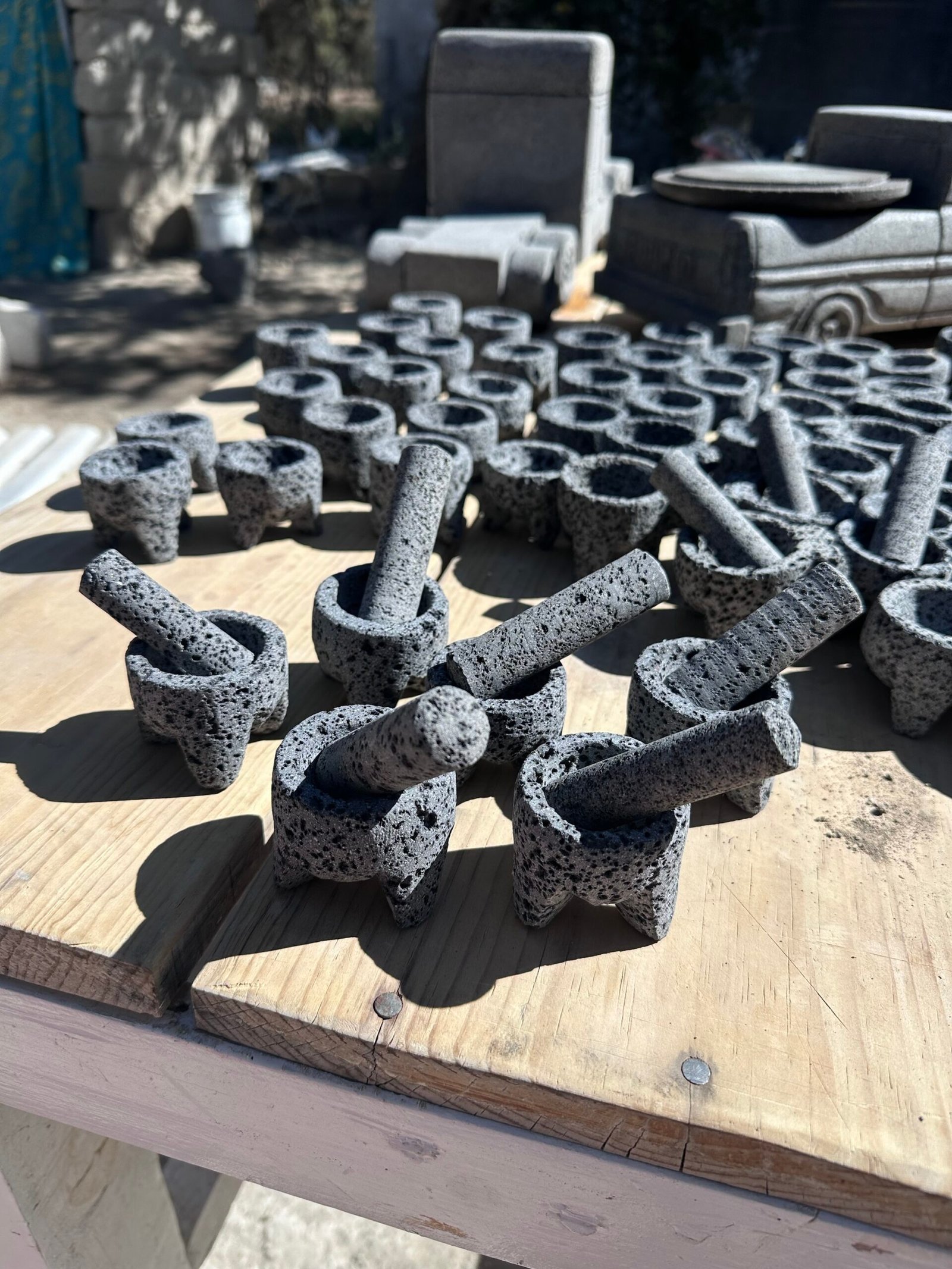 Set 50 Mini Molcajete 5CM con Temolote - Image 3