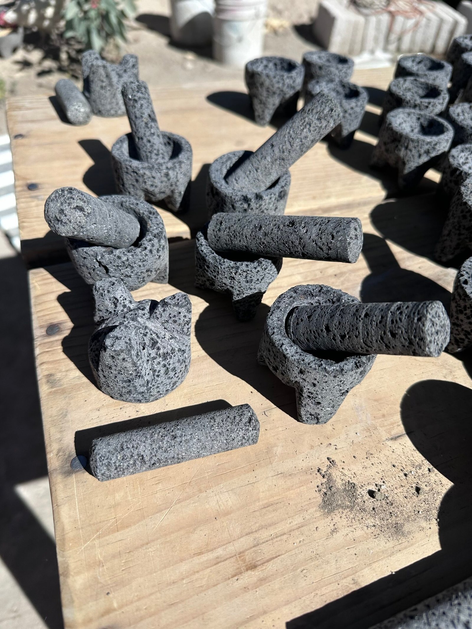 Set 50 Mini Molcajete 5CM con Temolote - Image 2