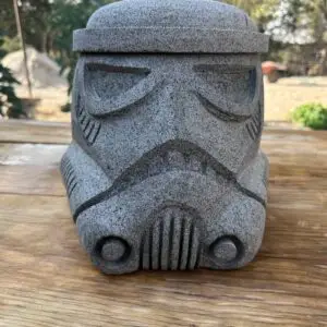 Molcajete Stormtrooper 8”/20CM 1.2L Piedra Volcánica
